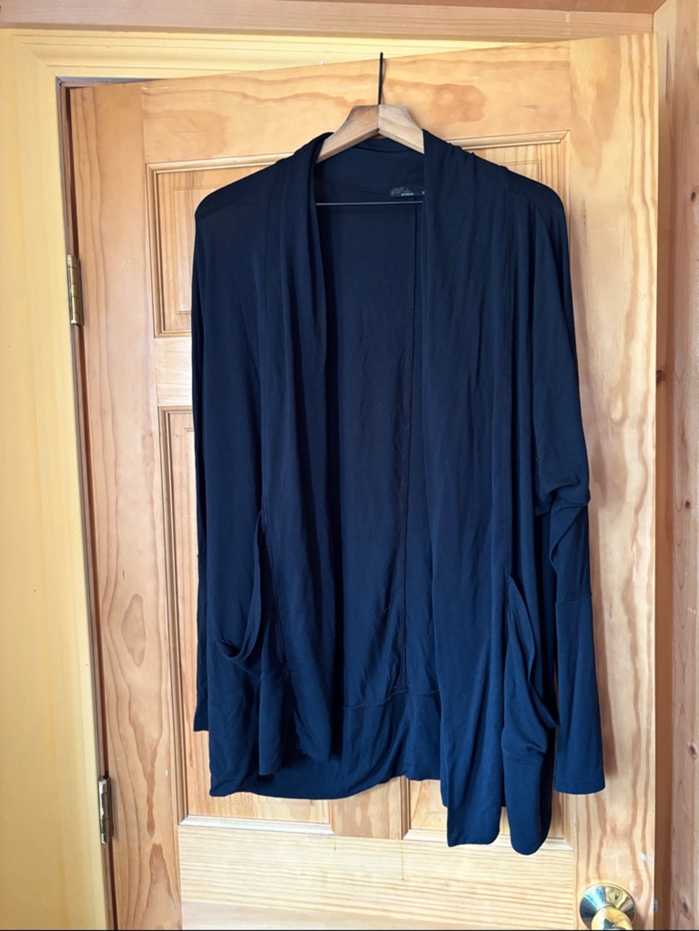 Prana Black Foundation Lightweight Cardigan